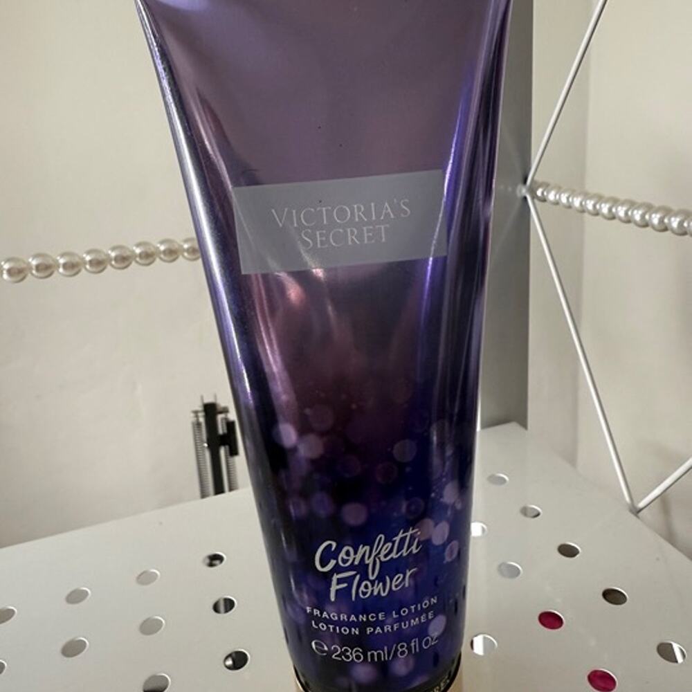 Victoria's Secret Confetti Flower Lotion New Limited Edition rare